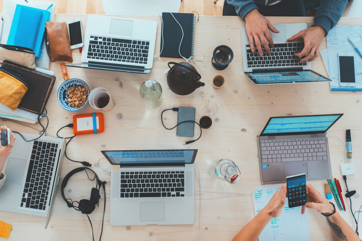 Technology workspace